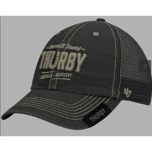 Thurby '47 Fletch Churchill Downs Snapback Hat - Charcoal